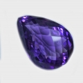 19.29ct. VS! Klasse violetter 20.6 x 14 mm Amethyst Tropfen