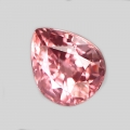 1.49 ct. Pfirsich pinker 7.1 x 5.9 mm Brasilien Zirkon Tropfen