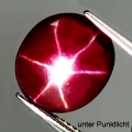 8.24 ct Fantastischer ovaler 12.7 x 11 mm Mosambik Sternrubin