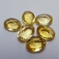 Bild 2 von 7.3 ct. 6 pieces natural round 8 x 6 mm Brazil Citrine Gems