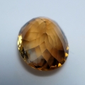Bild 3 von 10.05 ct.  Großer ovaler 17 x 13 mm Brasilien Champagne Topas