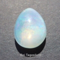 Bild 2 von 12.79 ct. Großer weißer 20 x 14 mm Cabochon Tropfen