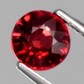 1.54 ct Round Purplish Red 6.3 mm Pyrope / Almandine Garnet