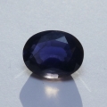 Bild 1 von 2.84 ct. Beatiful blue violet oval 11 x 8.6 Iolith. Ravashing color!