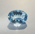 Bild 1 von 6.87 ct. VVS ! Schöner ovaler 14 x 10 mm Brasilien Sky Blue Topas