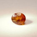 Bild 1 von 1.15 ct. Orange-roter ovaler 6 x 4.8 mm Spessartin Granat