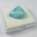 23.58 ct Natural 20.2x 16.9 mm Larimar from the Dominican Republic