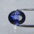 0.71 ct. Cornflower blue oval  6 x 5 mm Ceylon Sapphire