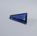 0.85 ct. Konisches 8.5 x 6 mm Saphir Baguette