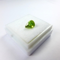 Bild 3 von 0.92 ct. Intensiv Gelblich Grüner 7 x 4.9 mm Titanit Sphene Tropfen