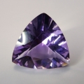 Bild 1 von 10.18 ct  vvs! Klasse 16.7 x 16.2 mm Uruguay Amethyst Triangel