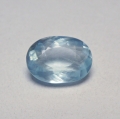 2.60 ct. Feiner  blauer ovaler 10.7 x 7.8 mm Aquamarin