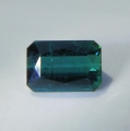Bild 1 von 2.22 ct. Natürlicher bläulich grüner 8.8 x 6 mm Indigolith Turmalin