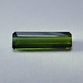 Bild 1 von 1.06 ct VVS! Klasse grünes 12.4 x 3.6 mm Turmalin Baguette