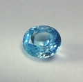 2.01 ct. VS! Natürlicher blauer ovaler 7 x 6.3 mm Kambodscha Zirkon