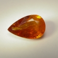 1.50 ct. . Fine Pear 9 x 6 mm Namibia Spessartin Garnet