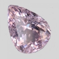 9.55 ct. Natural untreated. 15 x 11.4 mm Pink Kunzit Pear 