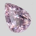 Bild 1 von 9.55 ct. Klasse unbeh. 15 x 11.4 mm Pink Kunzit Tropfen