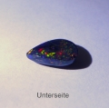 Bild 3 von 1.17 ct. Feiner schwarzer 11 x 8 mm Äthiopien Multi Color Opal Tropfen