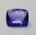 3.83 ct. Lupenreiner 10.8 x 8.5 mm Cushion Tansanit 