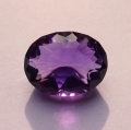 Bild 1 von 12.16 ct.VVS! Schöner ovaler 17.6 x 13.6 mm Bolivien Amethyst