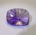 8.13 ct.  Violetter 16.2 x 12.3 mm Brasilien Cushion Amethyst 