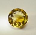 4.91 ct VS! Toller runder 11 mm Brasilien Citrin