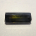 Bild 3 von 4.05ct .  Dunkelgrüner unbeh. 14.9 x 7.6 mm Mosambik Turmalin im Smaragdschliff