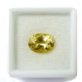 Bild 3 von 2.67 ct VVS! Fascinating oval 10.9 x 8 mm Brazil Gold Beryll