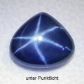 7.81 ct BIG Dark Blue 13 x 11.7 mm Blue Star Sapphire