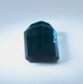 Bild 3 von 2.00 ct. Schöner bläulich grüner 8 x 6.3 mm Indigolith Turmalin