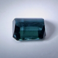 Bild 2 von 2.00 ct. Schöner bläulich grüner 8 x 6.3 mm Indigolith Turmalin