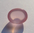 Bild 2 von 10.25 ct. Natural oval 15 x 12 mm  Rose Quartz