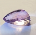 Bild 2 von 28.00 ct VVS! Purple 24.5 x 16 mm Pear Facet  Amethyst