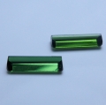 Bild 2 von 1.50 ct  VS! Schönes Paar 10 x 3.5mm Mosambik Baguette Turmaline