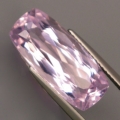 10.81 ct VS! Big untreated.  19.4 x 8.8 mm Light Pink Kunzit from Brazil