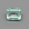 0.78 ct   Feiner hellgrüner 6 x 5 mm Kolumbien Oktagon Smaragd