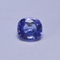 Bild 1 von 1.07 ct. VS. Feiner natürlicher ovaler  6.5 x 5.8 mm Tansanit Edelstein. 