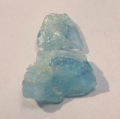 Bild 1 von 7.8 ct. 2 blue 15 x 12 und 10 x 9 mm Rough Aquamarine 