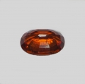 Bild 2 von 2.00 ct. Orangeroter ovaler 8.8 x 6 mm Spessartin Granat