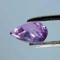 4.40 ct si ! Wonderfull untreated. 12.3 x 7.5 mm Light Pink Kunzit Pear from Afganisthan