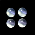 Bild 1 von 6.34 ct. 4 runde 7mm Mondstein-Katzenaugen