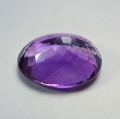 Bild 2 von 16.95 ct. Augenreiner ovaler 19.5 x 15.7 mm Bolivien Amethyst