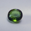 2 ct. Waldgrüner  ovaler 8 x 7.5 mm Mosambik Turmalin