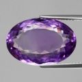 13.45ct  VVS!  Wunderschöner großer unbeh. 18 x 12 mm Uruguay Amethyst