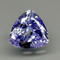 0.94 ct. VS ! Toller Blau Violetter 6.4 x 6.4 mm Triangel Tansanit
