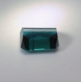 Bild 2 von 2.22 ct. Natürlicher bläulich grüner 8.8 x 6 mm Indigolith Turmalin