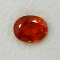 Bild 1 von 2.30 ct. Ovaler unbehandelter 8.7 x 7 mm Namibia Spessartin Granat