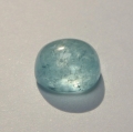 3.92 ct. Fine blue oval 9.8 x 8.2 mm Brasilian Aquamarine 