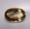 Bild 1 von 8.15 ct. VVS! Augenreiner ovaler 15 x 10 mm Brasilien Champagne Topas